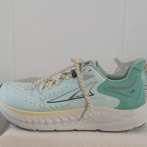 Altra Women's Mint Green Ultra Light Athletic Running Shoes Sz 7.5 - Picture 7 of 11